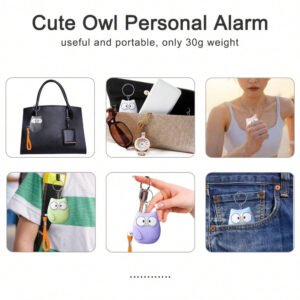 Cute Owl Keychain Self Defence Tool