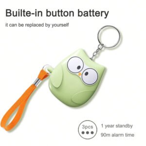 Cute Owl Keychain Self Defence Tool