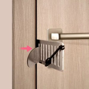 Stainless Steel Door Extra Lock for Safety