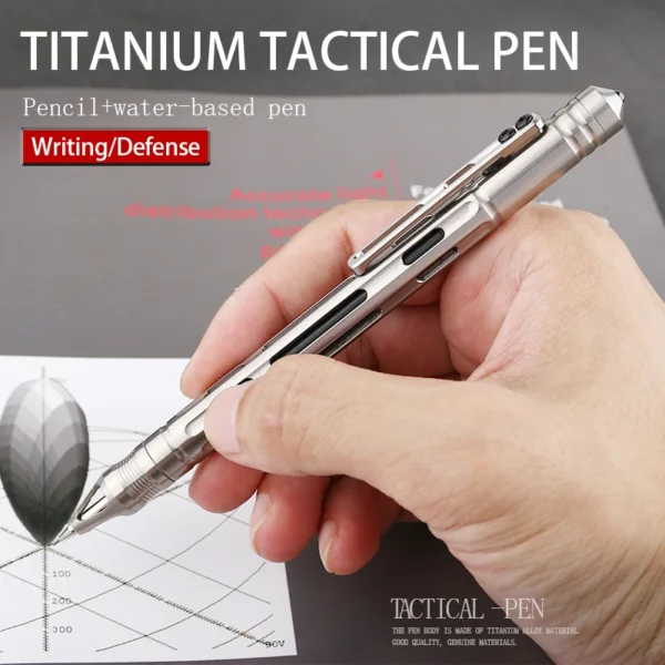 Tactical Self-defense Titanium Alloy Pencil