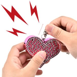 Heart-shaped Self Defence Personal Alarms