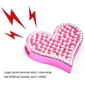 Heart-shaped Self Defence Personal Alarms