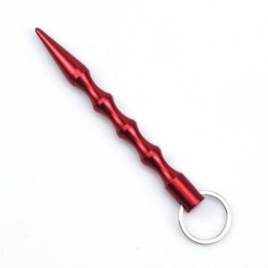 Polished Pointed Self Defense Kubaton Keychain