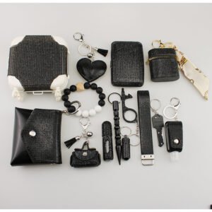 Sparkling 14-piece Self Defense Kit-black