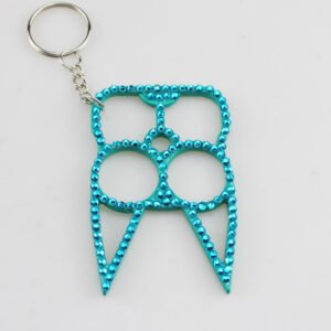 Classy Diamond-studded Self Defence Cat Keyring