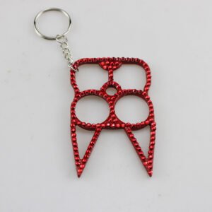 Classy Diamond-studded Self Defence Cat Keyring