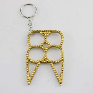 Classy Diamond-studded Self Defence Cat Keyring