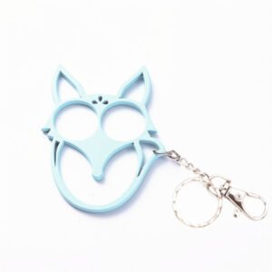 Fox Keychain Defense Tool With Sharp Ears