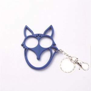 Fox Keychain Defense Tool With Sharp Ears