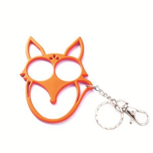 Fox Keychain Defense Tool With Sharp Ears