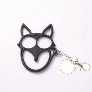 Fox Keychain Defense Tool With Sharp Ears